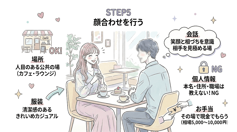 顔合わせ