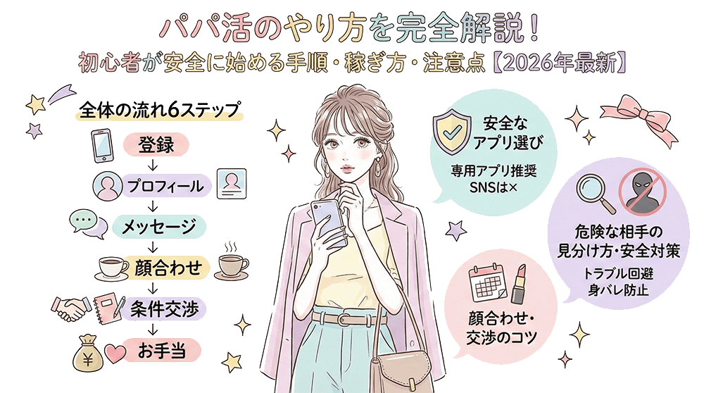 パパ活のやり方