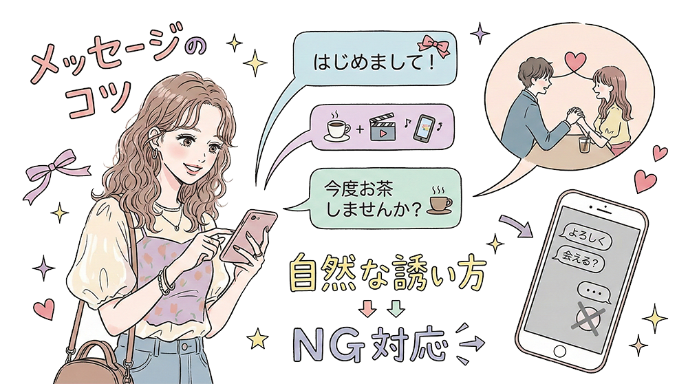 パパ活のメッセージのコツ